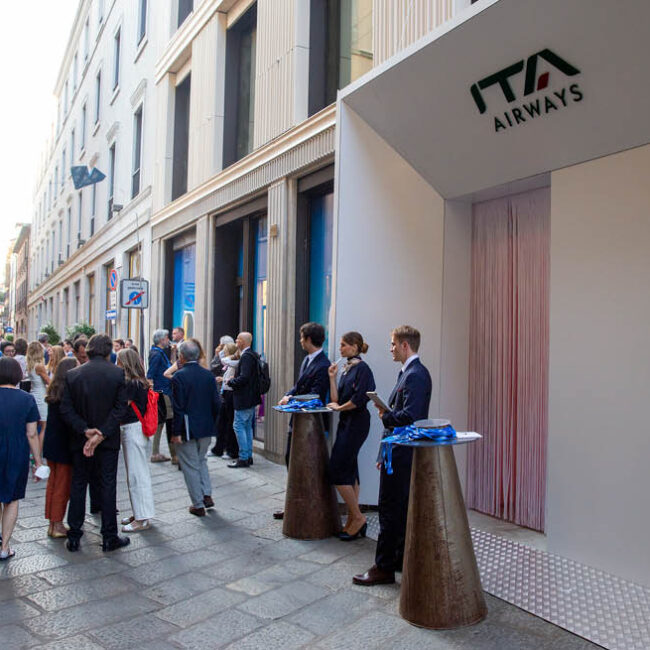 ITA AIRWAYS - VIA DELLA SPIGA - INGRESSO