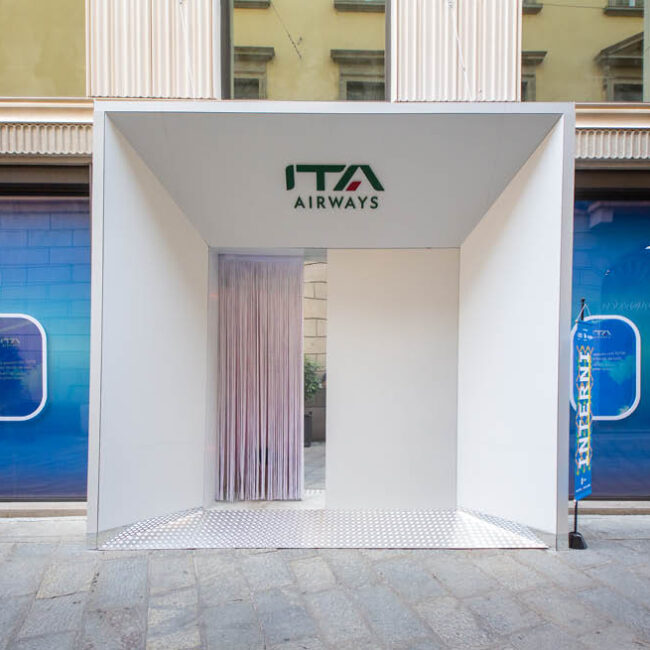 ITA AIRWAYS - VIA DELLA SPIGA - INGRESSO